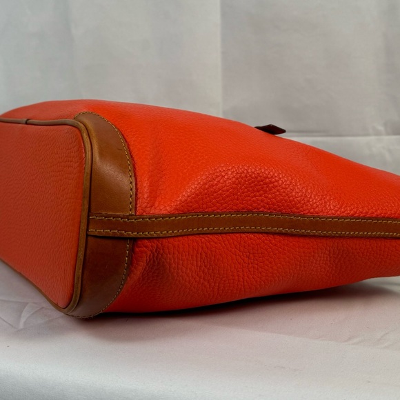 Dooney &‎ bourke orange pebble tote - Picture 10 of 14